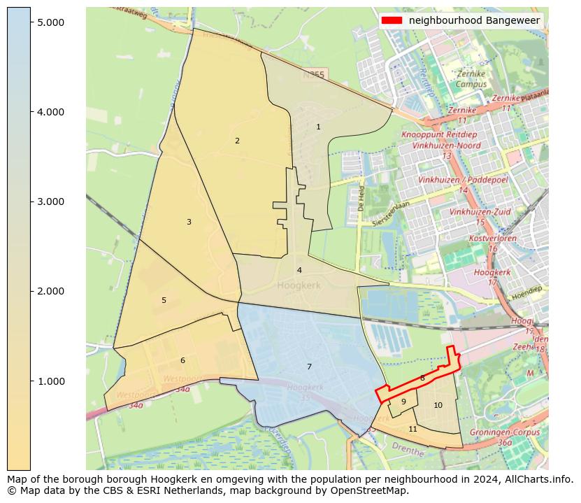 Image of the neighbourhood Bangeweer at the map. This image is used as introduction to this page. This page shows a lot of information about the population in the neighbourhood Bangeweer (such as the distribution by age groups of the residents, the composition of households, whether inhabitants are natives or Dutch with an immigration background, data about the houses (numbers, types, price development, use, type of property, ...) and more (car ownership, energy consumption, ...) based on open data from the Dutch Central Bureau of Statistics and various other sources!