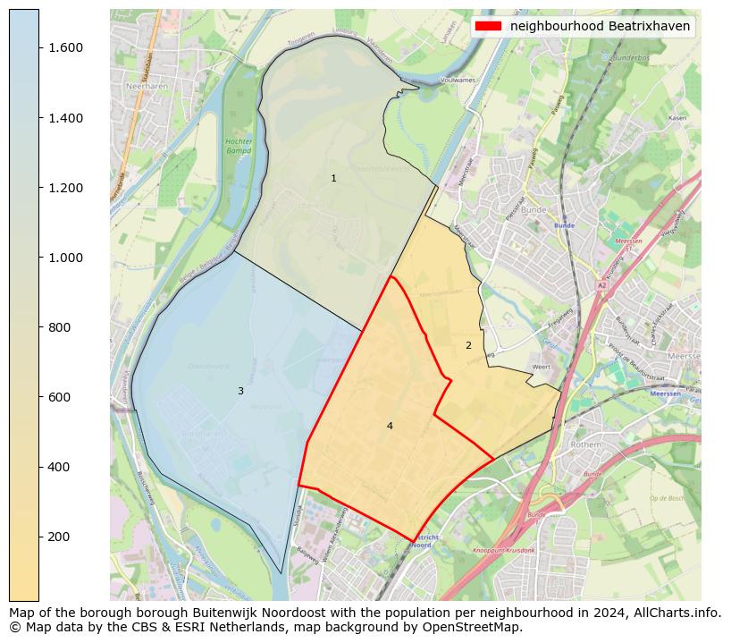 Image of the neighbourhood Beatrixhaven at the map. This image is used as introduction to this page. This page shows a lot of information about the population in the neighbourhood Beatrixhaven (such as the distribution by age groups of the residents, the composition of households, whether inhabitants are natives or Dutch with an immigration background, data about the houses (numbers, types, price development, use, type of property, ...) and more (car ownership, energy consumption, ...) based on open data from the Dutch Central Bureau of Statistics and various other sources!