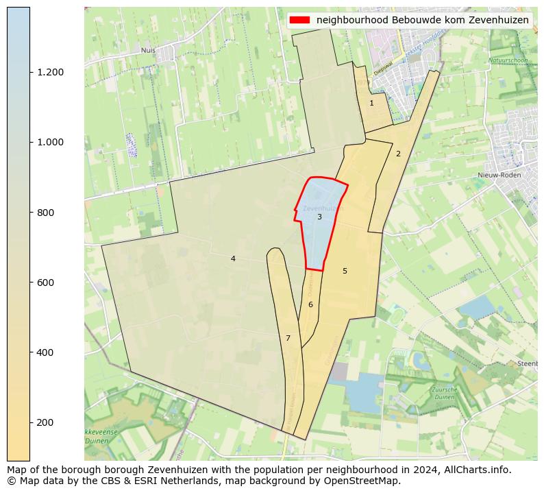 Image of the neighbourhood Bebouwde kom Zevenhuizen at the map. This image is used as introduction to this page. This page shows a lot of information about the population in the neighbourhood Bebouwde kom Zevenhuizen (such as the distribution by age groups of the residents, the composition of households, whether inhabitants are natives or Dutch with an immigration background, data about the houses (numbers, types, price development, use, type of property, ...) and more (car ownership, energy consumption, ...) based on open data from the Dutch Central Bureau of Statistics and various other sources!