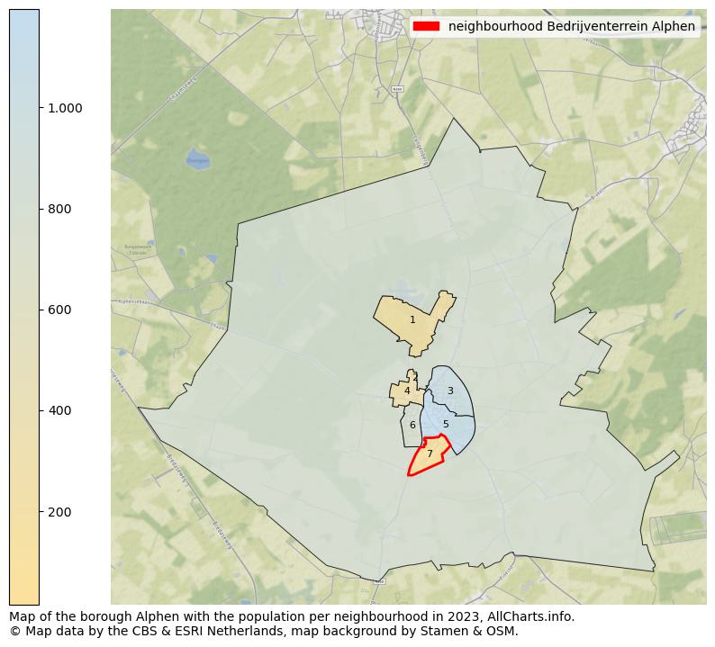 Map of the borough Alphen with the population per neighbourhood in 2021. This page shows a lot of information about residents (such as the distribution by age groups, family composition, gender, native or Dutch with an immigration background, ...), homes (numbers, types, price development, use, type of property, ...) and more (car ownership, energy consumption, ...) based on open data from the Dutch Central Bureau of Statistics and various other sources!