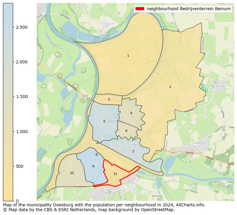 Image of the neighbourhood Bedrijventerrein Beinum at the map. This image is used as introduction to this page. This page shows a lot of information about the population in the neighbourhood Bedrijventerrein Beinum (such as the distribution by age groups of the residents, the composition of households, whether inhabitants are natives or Dutch with an immigration background, data about the houses (numbers, types, price development, use, type of property, ...) and more (car ownership, energy consumption, ...) based on open data from the Dutch Central Bureau of Statistics and various other sources!