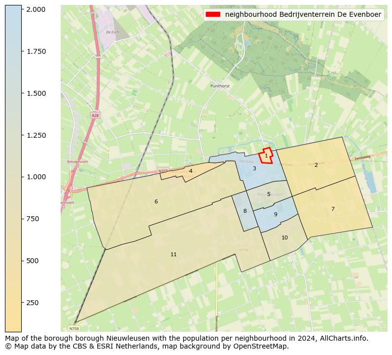 Image of the neighbourhood Bedrijventerrein De Evenboer at the map. This image is used as introduction to this page. This page shows a lot of information about the population in the neighbourhood Bedrijventerrein De Evenboer (such as the distribution by age groups of the residents, the composition of households, whether inhabitants are natives or Dutch with an immigration background, data about the houses (numbers, types, price development, use, type of property, ...) and more (car ownership, energy consumption, ...) based on open data from the Dutch Central Bureau of Statistics and various other sources!