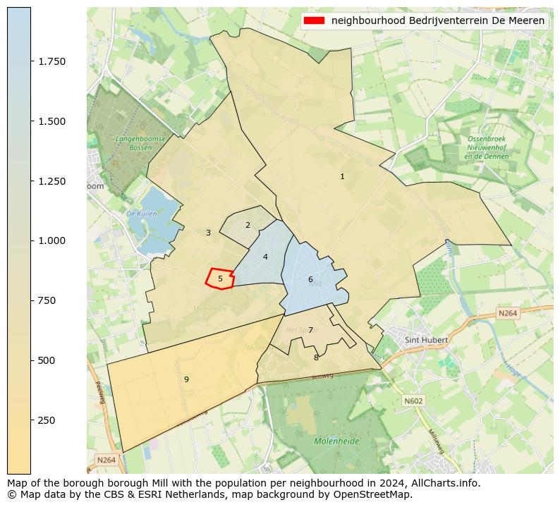 Image of the neighbourhood Bedrijventerrein De Meeren at the map. This image is used as introduction to this page. This page shows a lot of information about the population in the neighbourhood Bedrijventerrein De Meeren (such as the distribution by age groups of the residents, the composition of households, whether inhabitants are natives or Dutch with an immigration background, data about the houses (numbers, types, price development, use, type of property, ...) and more (car ownership, energy consumption, ...) based on open data from the Dutch Central Bureau of Statistics and various other sources!