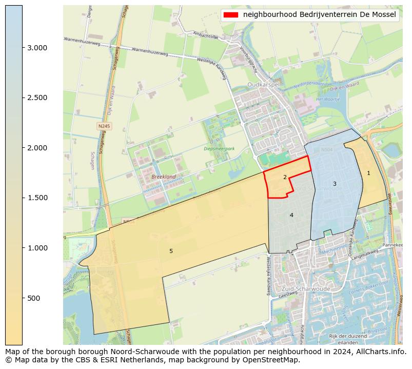 Image of the neighbourhood Bedrijventerrein De Mossel at the map. This image is used as introduction to this page. This page shows a lot of information about the population in the neighbourhood Bedrijventerrein De Mossel (such as the distribution by age groups of the residents, the composition of households, whether inhabitants are natives or Dutch with an immigration background, data about the houses (numbers, types, price development, use, type of property, ...) and more (car ownership, energy consumption, ...) based on open data from the Dutch Central Bureau of Statistics and various other sources!