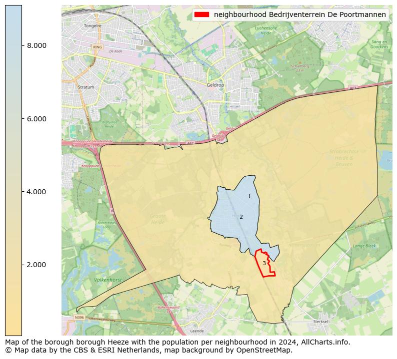 Image of the neighbourhood Bedrijventerrein De Poortmannen at the map. This image is used as introduction to this page. This page shows a lot of information about the population in the neighbourhood Bedrijventerrein De Poortmannen (such as the distribution by age groups of the residents, the composition of households, whether inhabitants are natives or Dutch with an immigration background, data about the houses (numbers, types, price development, use, type of property, ...) and more (car ownership, energy consumption, ...) based on open data from the Dutch Central Bureau of Statistics and various other sources!