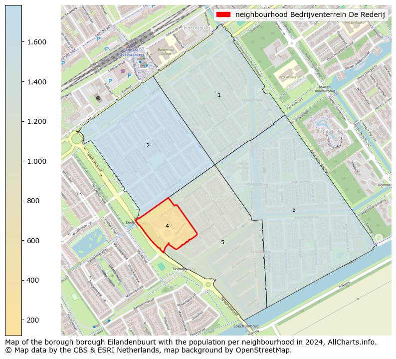 Image of the neighbourhood Bedrijventerrein De Rederij at the map. This image is used as introduction to this page. This page shows a lot of information about the population in the neighbourhood Bedrijventerrein De Rederij (such as the distribution by age groups of the residents, the composition of households, whether inhabitants are natives or Dutch with an immigration background, data about the houses (numbers, types, price development, use, type of property, ...) and more (car ownership, energy consumption, ...) based on open data from the Dutch Central Bureau of Statistics and various other sources!