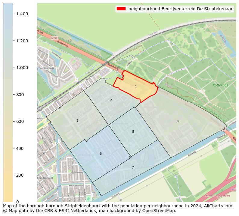 Image of the neighbourhood Bedrijventerrein De Striptekenaar at the map. This image is used as introduction to this page. This page shows a lot of information about the population in the neighbourhood Bedrijventerrein De Striptekenaar (such as the distribution by age groups of the residents, the composition of households, whether inhabitants are natives or Dutch with an immigration background, data about the houses (numbers, types, price development, use, type of property, ...) and more (car ownership, energy consumption, ...) based on open data from the Dutch Central Bureau of Statistics and various other sources!