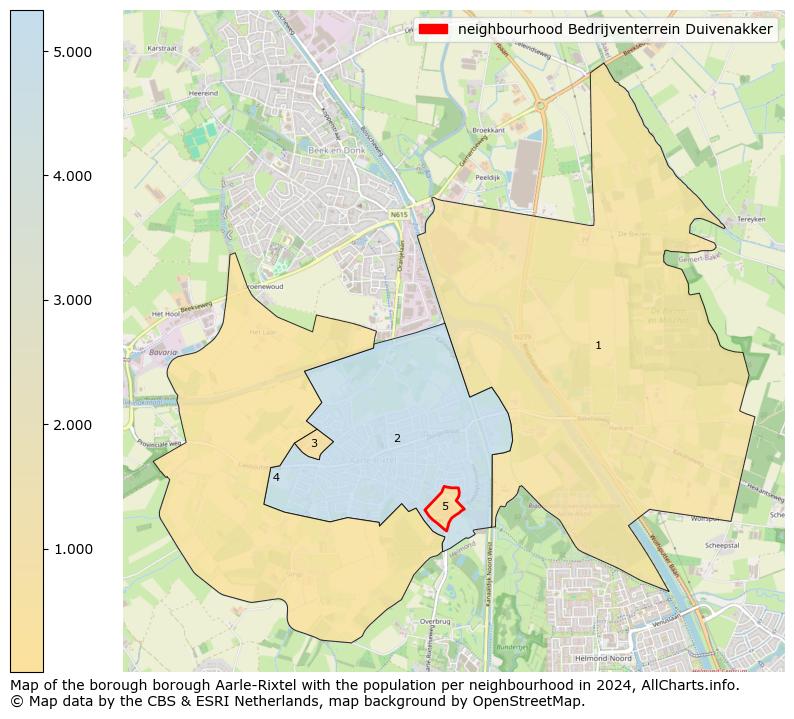 Image of the neighbourhood Bedrijventerrein Duivenakker at the map. This image is used as introduction to this page. This page shows a lot of information about the population in the neighbourhood Bedrijventerrein Duivenakker (such as the distribution by age groups of the residents, the composition of households, whether inhabitants are natives or Dutch with an immigration background, data about the houses (numbers, types, price development, use, type of property, ...) and more (car ownership, energy consumption, ...) based on open data from the Dutch Central Bureau of Statistics and various other sources!