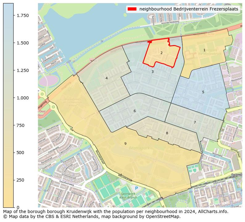 Image of the neighbourhood Bedrijventerrein Frezersplaats at the map. This image is used as introduction to this page. This page shows a lot of information about the population in the neighbourhood Bedrijventerrein Frezersplaats (such as the distribution by age groups of the residents, the composition of households, whether inhabitants are natives or Dutch with an immigration background, data about the houses (numbers, types, price development, use, type of property, ...) and more (car ownership, energy consumption, ...) based on open data from the Dutch Central Bureau of Statistics and various other sources!