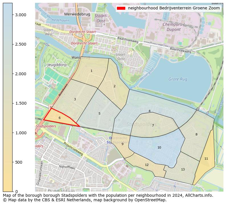 Image of the neighbourhood Bedrijventerrein Groene Zoom at the map. This image is used as introduction to this page. This page shows a lot of information about the population in the neighbourhood Bedrijventerrein Groene Zoom (such as the distribution by age groups of the residents, the composition of households, whether inhabitants are natives or Dutch with an immigration background, data about the houses (numbers, types, price development, use, type of property, ...) and more (car ownership, energy consumption, ...) based on open data from the Dutch Central Bureau of Statistics and various other sources!