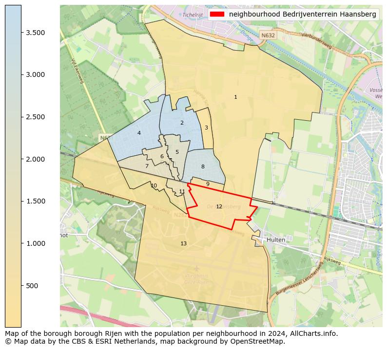 Image of the neighbourhood Bedrijventerrein Haansberg at the map. This image is used as introduction to this page. This page shows a lot of information about the population in the neighbourhood Bedrijventerrein Haansberg (such as the distribution by age groups of the residents, the composition of households, whether inhabitants are natives or Dutch with an immigration background, data about the houses (numbers, types, price development, use, type of property, ...) and more (car ownership, energy consumption, ...) based on open data from the Dutch Central Bureau of Statistics and various other sources!