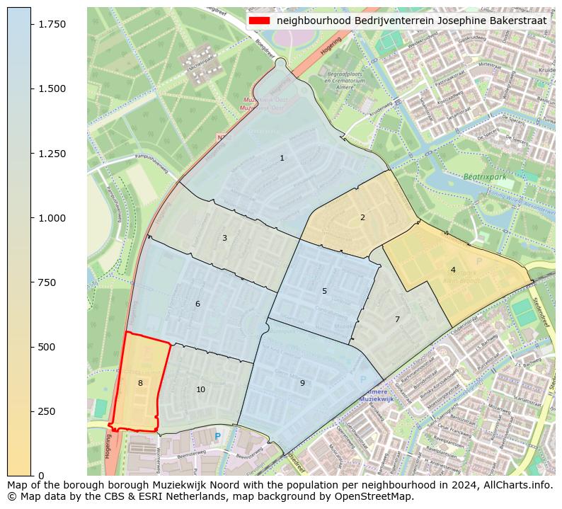 Image of the neighbourhood Bedrijventerrein Josephine Bakerstraat at the map. This image is used as introduction to this page. This page shows a lot of information about the population in the neighbourhood Bedrijventerrein Josephine Bakerstraat (such as the distribution by age groups of the residents, the composition of households, whether inhabitants are natives or Dutch with an immigration background, data about the houses (numbers, types, price development, use, type of property, ...) and more (car ownership, energy consumption, ...) based on open data from the Dutch Central Bureau of Statistics and various other sources!