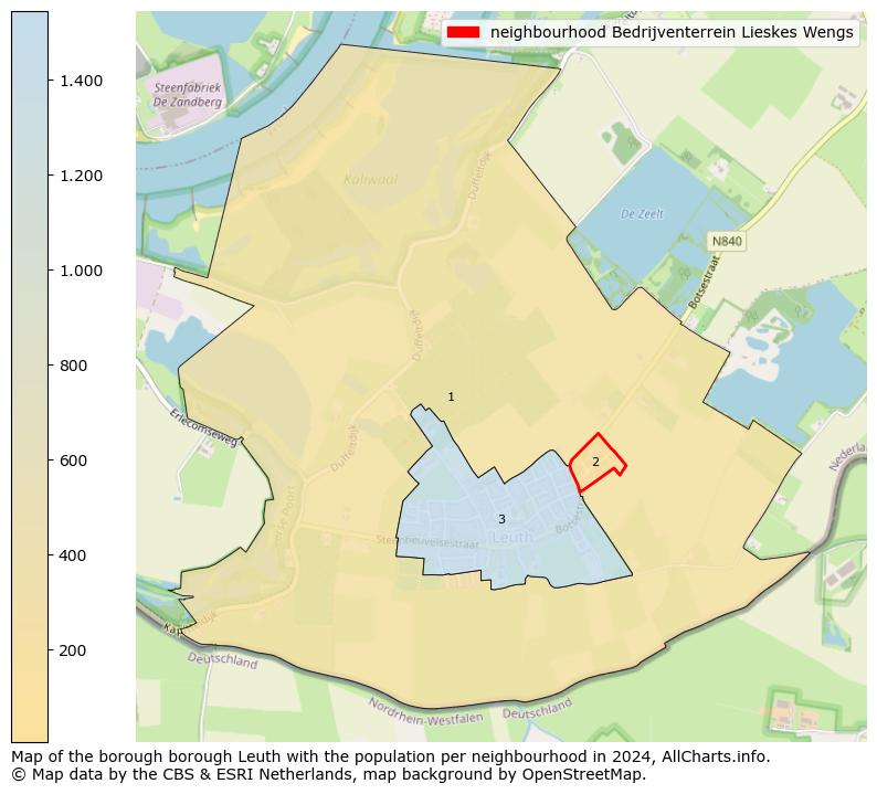 Image of the neighbourhood Bedrijventerrein Lieskes Wengs at the map. This image is used as introduction to this page. This page shows a lot of information about the population in the neighbourhood Bedrijventerrein Lieskes Wengs (such as the distribution by age groups of the residents, the composition of households, whether inhabitants are natives or Dutch with an immigration background, data about the houses (numbers, types, price development, use, type of property, ...) and more (car ownership, energy consumption, ...) based on open data from the Dutch Central Bureau of Statistics and various other sources!