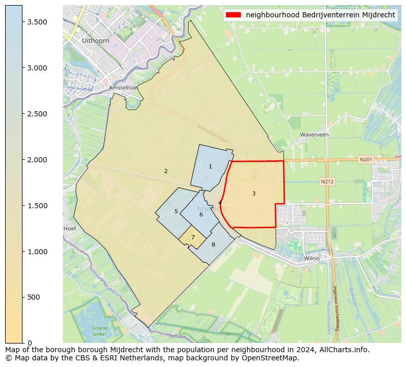 Image of the neighbourhood Bedrijventerrein Mijdrecht at the map. This image is used as introduction to this page. This page shows a lot of information about the population in the neighbourhood Bedrijventerrein Mijdrecht (such as the distribution by age groups of the residents, the composition of households, whether inhabitants are natives or Dutch with an immigration background, data about the houses (numbers, types, price development, use, type of property, ...) and more (car ownership, energy consumption, ...) based on open data from the Dutch Central Bureau of Statistics and various other sources!