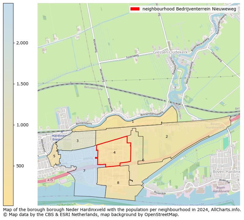 Image of the neighbourhood Bedrijventerrein Nieuweweg at the map. This image is used as introduction to this page. This page shows a lot of information about the population in the neighbourhood Bedrijventerrein Nieuweweg (such as the distribution by age groups of the residents, the composition of households, whether inhabitants are natives or Dutch with an immigration background, data about the houses (numbers, types, price development, use, type of property, ...) and more (car ownership, energy consumption, ...) based on open data from the Dutch Central Bureau of Statistics and various other sources!