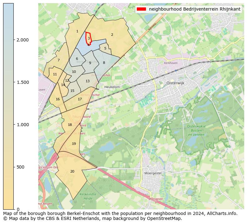 Image of the neighbourhood Bedrijventerrein Rhijnkant at the map. This image is used as introduction to this page. This page shows a lot of information about the population in the neighbourhood Bedrijventerrein Rhijnkant (such as the distribution by age groups of the residents, the composition of households, whether inhabitants are natives or Dutch with an immigration background, data about the houses (numbers, types, price development, use, type of property, ...) and more (car ownership, energy consumption, ...) based on open data from the Dutch Central Bureau of Statistics and various other sources!