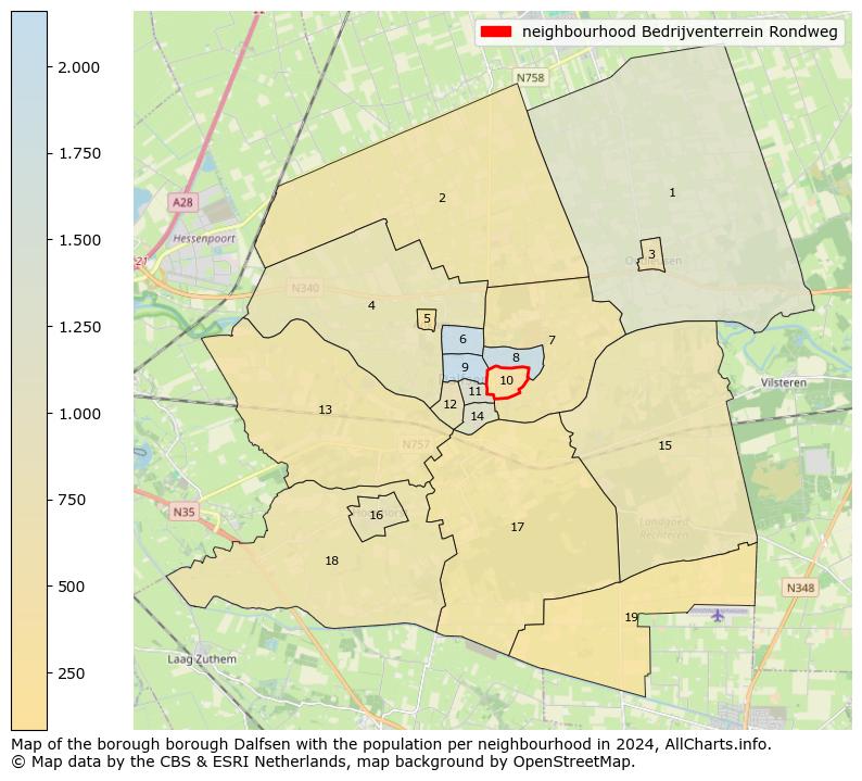 Image of the neighbourhood Bedrijventerrein Rondweg at the map. This image is used as introduction to this page. This page shows a lot of information about the population in the neighbourhood Bedrijventerrein Rondweg (such as the distribution by age groups of the residents, the composition of households, whether inhabitants are natives or Dutch with an immigration background, data about the houses (numbers, types, price development, use, type of property, ...) and more (car ownership, energy consumption, ...) based on open data from the Dutch Central Bureau of Statistics and various other sources!