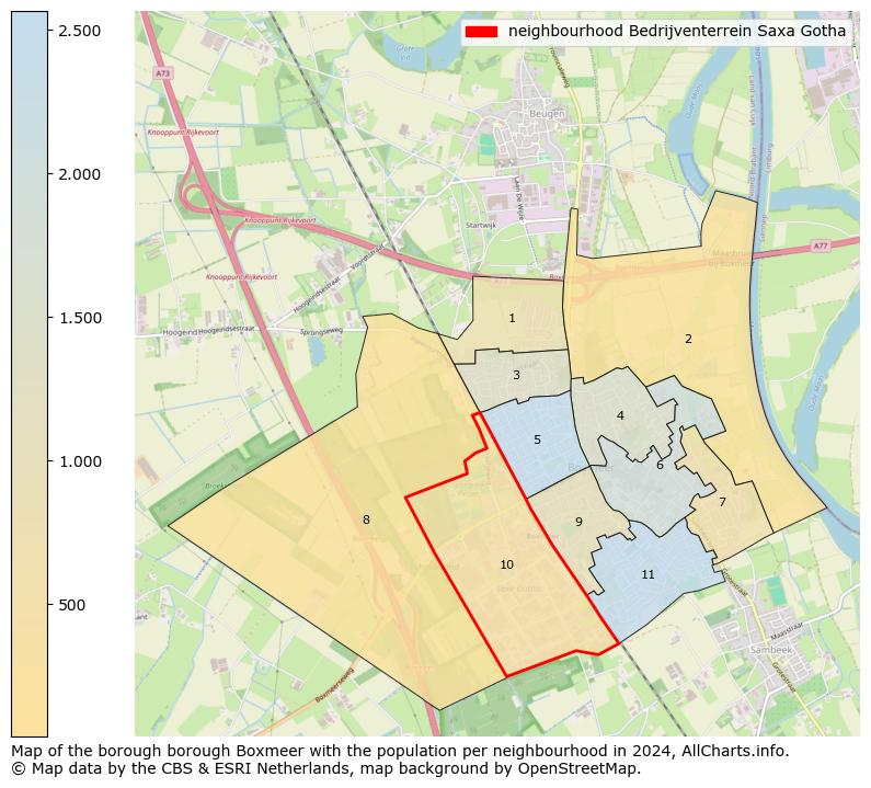 Image of the neighbourhood Bedrijventerrein Saxa Gotha at the map. This image is used as introduction to this page. This page shows a lot of information about the population in the neighbourhood Bedrijventerrein Saxa Gotha (such as the distribution by age groups of the residents, the composition of households, whether inhabitants are natives or Dutch with an immigration background, data about the houses (numbers, types, price development, use, type of property, ...) and more (car ownership, energy consumption, ...) based on open data from the Dutch Central Bureau of Statistics and various other sources!