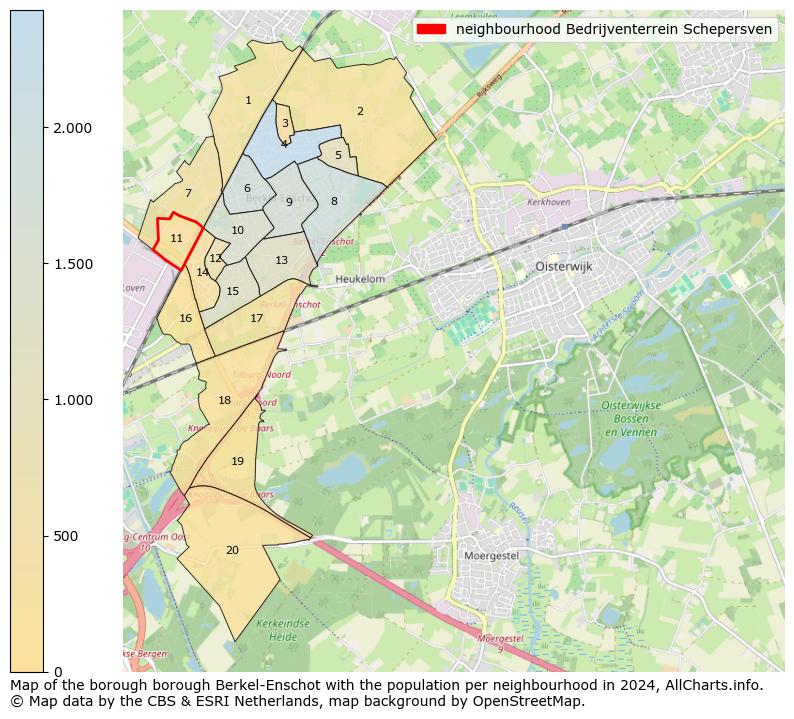 Image of the neighbourhood Bedrijventerrein Schepersven at the map. This image is used as introduction to this page. This page shows a lot of information about the population in the neighbourhood Bedrijventerrein Schepersven (such as the distribution by age groups of the residents, the composition of households, whether inhabitants are natives or Dutch with an immigration background, data about the houses (numbers, types, price development, use, type of property, ...) and more (car ownership, energy consumption, ...) based on open data from the Dutch Central Bureau of Statistics and various other sources!