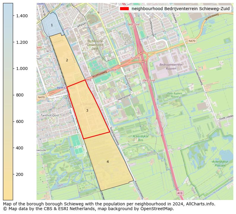 Image of the neighbourhood Bedrijventerrein Schieweg-Zuid at the map. This image is used as introduction to this page. This page shows a lot of information about the population in the neighbourhood Bedrijventerrein Schieweg-Zuid (such as the distribution by age groups of the residents, the composition of households, whether inhabitants are natives or Dutch with an immigration background, data about the houses (numbers, types, price development, use, type of property, ...) and more (car ownership, energy consumption, ...) based on open data from the Dutch Central Bureau of Statistics and various other sources!