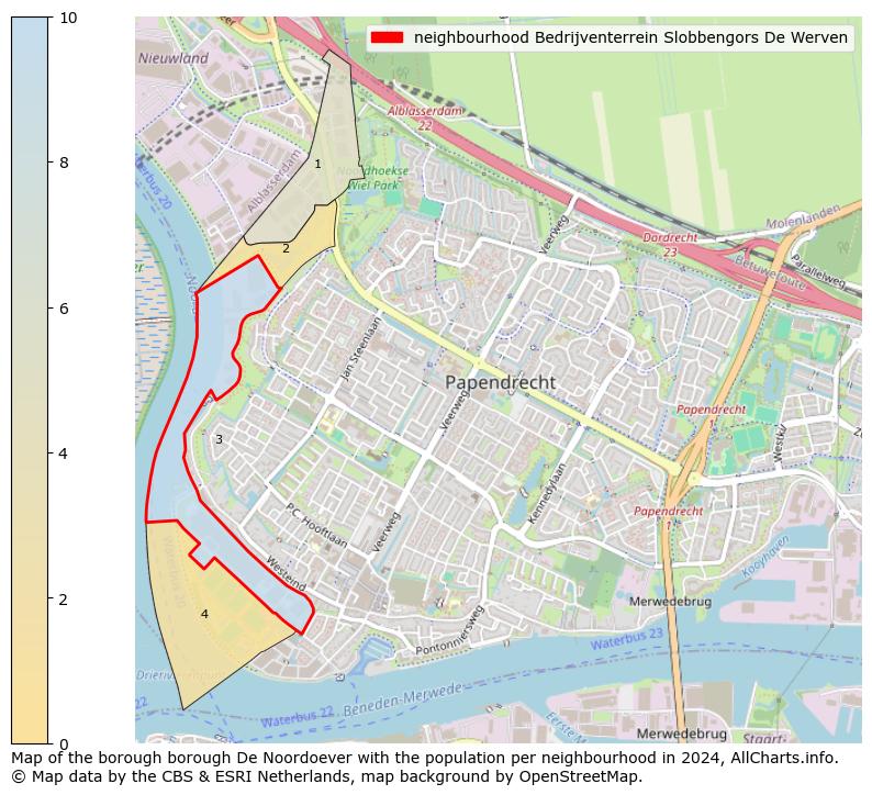 Image of the neighbourhood Bedrijventerrein Slobbengors De Werven at the map. This image is used as introduction to this page. This page shows a lot of information about the population in the neighbourhood Bedrijventerrein Slobbengors De Werven (such as the distribution by age groups of the residents, the composition of households, whether inhabitants are natives or Dutch with an immigration background, data about the houses (numbers, types, price development, use, type of property, ...) and more (car ownership, energy consumption, ...) based on open data from the Dutch Central Bureau of Statistics and various other sources!