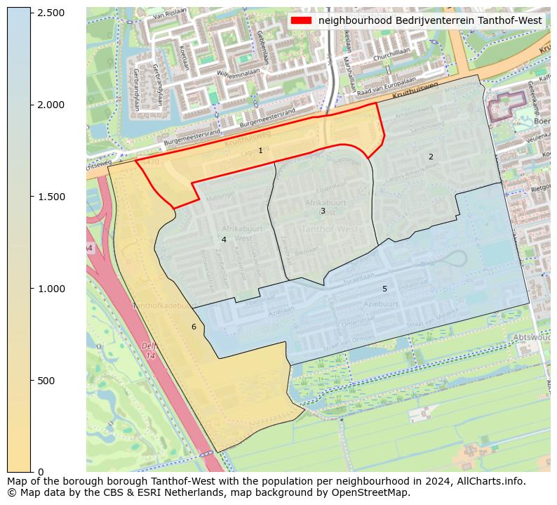 Image of the neighbourhood Bedrijventerrein Tanthof-West at the map. This image is used as introduction to this page. This page shows a lot of information about the population in the neighbourhood Bedrijventerrein Tanthof-West (such as the distribution by age groups of the residents, the composition of households, whether inhabitants are natives or Dutch with an immigration background, data about the houses (numbers, types, price development, use, type of property, ...) and more (car ownership, energy consumption, ...) based on open data from the Dutch Central Bureau of Statistics and various other sources!