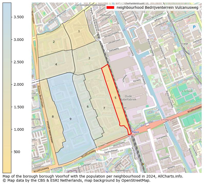 Image of the neighbourhood Bedrijventerrein Vulcanusweg at the map. This image is used as introduction to this page. This page shows a lot of information about the population in the neighbourhood Bedrijventerrein Vulcanusweg (such as the distribution by age groups of the residents, the composition of households, whether inhabitants are natives or Dutch with an immigration background, data about the houses (numbers, types, price development, use, type of property, ...) and more (car ownership, energy consumption, ...) based on open data from the Dutch Central Bureau of Statistics and various other sources!