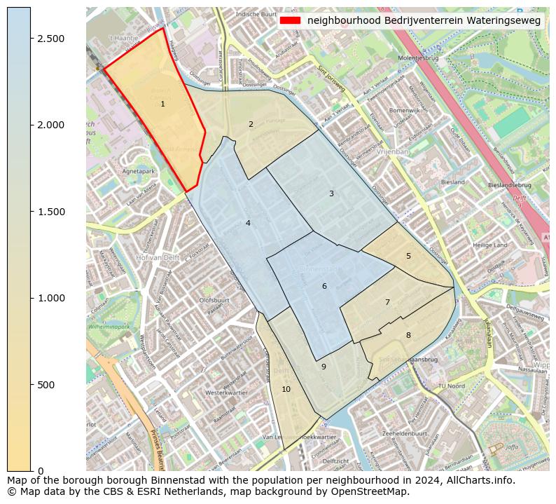 Image of the neighbourhood Bedrijventerrein Wateringseweg at the map. This image is used as introduction to this page. This page shows a lot of information about the population in the neighbourhood Bedrijventerrein Wateringseweg (such as the distribution by age groups of the residents, the composition of households, whether inhabitants are natives or Dutch with an immigration background, data about the houses (numbers, types, price development, use, type of property, ...) and more (car ownership, energy consumption, ...) based on open data from the Dutch Central Bureau of Statistics and various other sources!