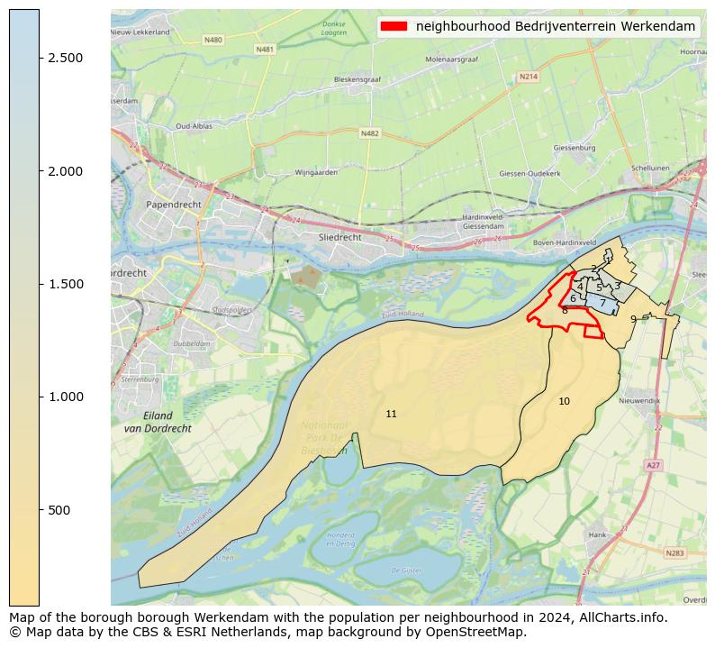 Image of the neighbourhood Bedrijventerrein Werkendam at the map. This image is used as introduction to this page. This page shows a lot of information about the population in the neighbourhood Bedrijventerrein Werkendam (such as the distribution by age groups of the residents, the composition of households, whether inhabitants are natives or Dutch with an immigration background, data about the houses (numbers, types, price development, use, type of property, ...) and more (car ownership, energy consumption, ...) based on open data from the Dutch Central Bureau of Statistics and various other sources!