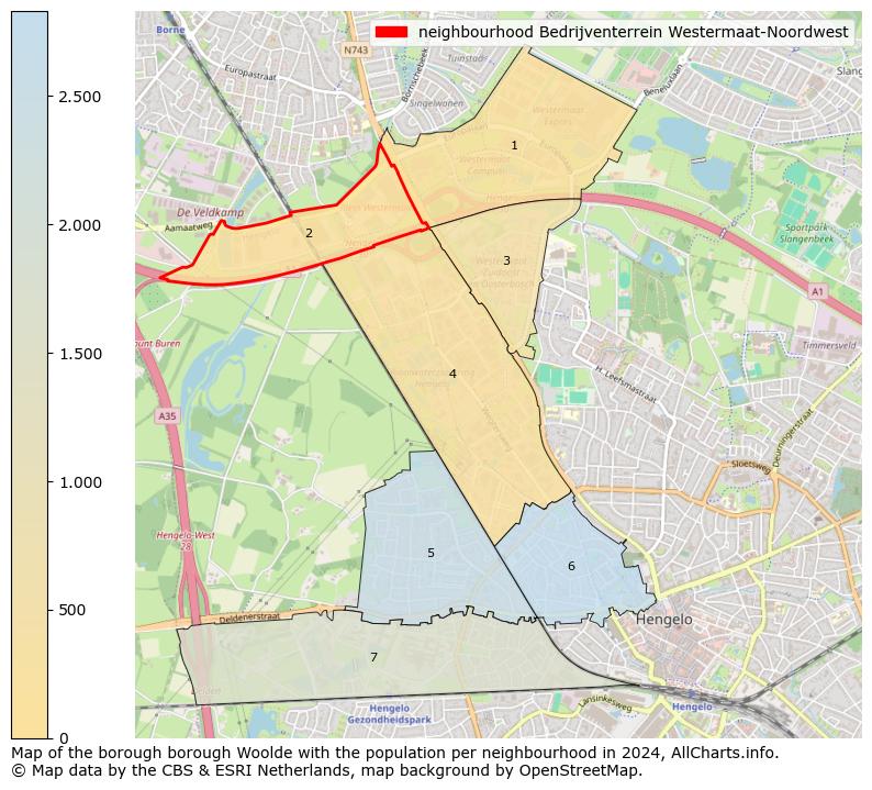 Image of the neighbourhood Bedrijventerrein Westermaat-Noordwest at the map. This image is used as introduction to this page. This page shows a lot of information about the population in the neighbourhood Bedrijventerrein Westermaat-Noordwest (such as the distribution by age groups of the residents, the composition of households, whether inhabitants are natives or Dutch with an immigration background, data about the houses (numbers, types, price development, use, type of property, ...) and more (car ownership, energy consumption, ...) based on open data from the Dutch Central Bureau of Statistics and various other sources!