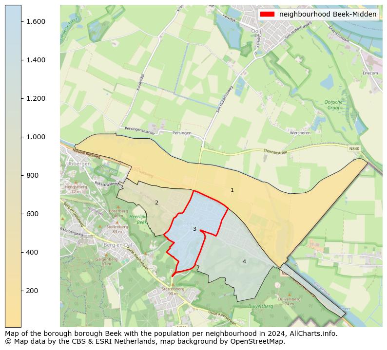 Image of the neighbourhood Beek-Midden at the map. This image is used as introduction to this page. This page shows a lot of information about the population in the neighbourhood Beek-Midden (such as the distribution by age groups of the residents, the composition of households, whether inhabitants are natives or Dutch with an immigration background, data about the houses (numbers, types, price development, use, type of property, ...) and more (car ownership, energy consumption, ...) based on open data from the Dutch Central Bureau of Statistics and various other sources!