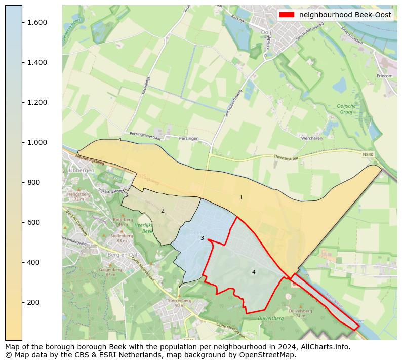 Image of the neighbourhood Beek-Oost at the map. This image is used as introduction to this page. This page shows a lot of information about the population in the neighbourhood Beek-Oost (such as the distribution by age groups of the residents, the composition of households, whether inhabitants are natives or Dutch with an immigration background, data about the houses (numbers, types, price development, use, type of property, ...) and more (car ownership, energy consumption, ...) based on open data from the Dutch Central Bureau of Statistics and various other sources!