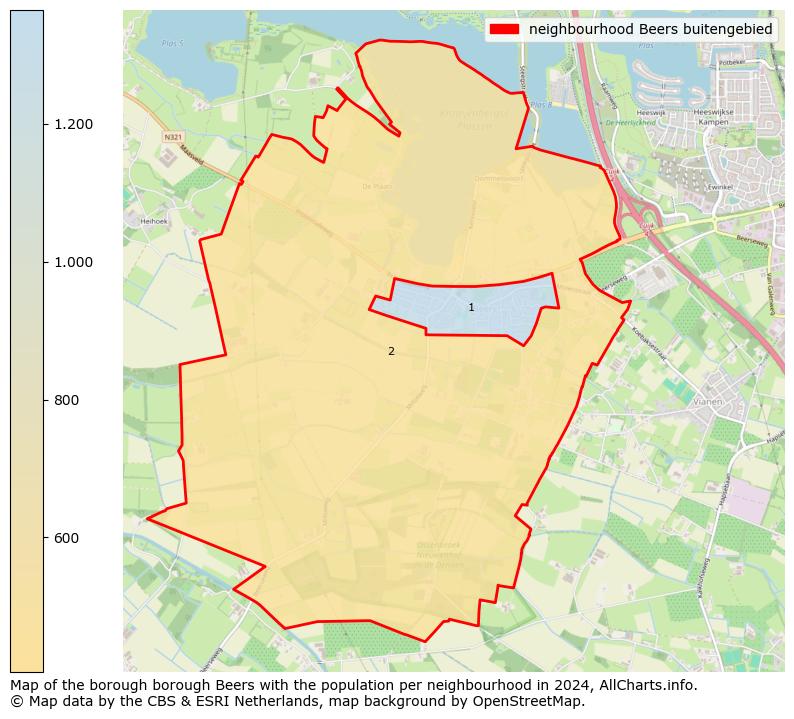 Image of the neighbourhood Beers buitengebied at the map. This image is used as introduction to this page. This page shows a lot of information about the population in the neighbourhood Beers buitengebied (such as the distribution by age groups of the residents, the composition of households, whether inhabitants are natives or Dutch with an immigration background, data about the houses (numbers, types, price development, use, type of property, ...) and more (car ownership, energy consumption, ...) based on open data from the Dutch Central Bureau of Statistics and various other sources!