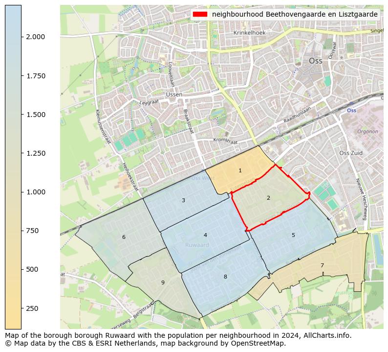 Image of the neighbourhood Beethovengaarde en Lisztgaarde at the map. This image is used as introduction to this page. This page shows a lot of information about the population in the neighbourhood Beethovengaarde en Lisztgaarde (such as the distribution by age groups of the residents, the composition of households, whether inhabitants are natives or Dutch with an immigration background, data about the houses (numbers, types, price development, use, type of property, ...) and more (car ownership, energy consumption, ...) based on open data from the Dutch Central Bureau of Statistics and various other sources!