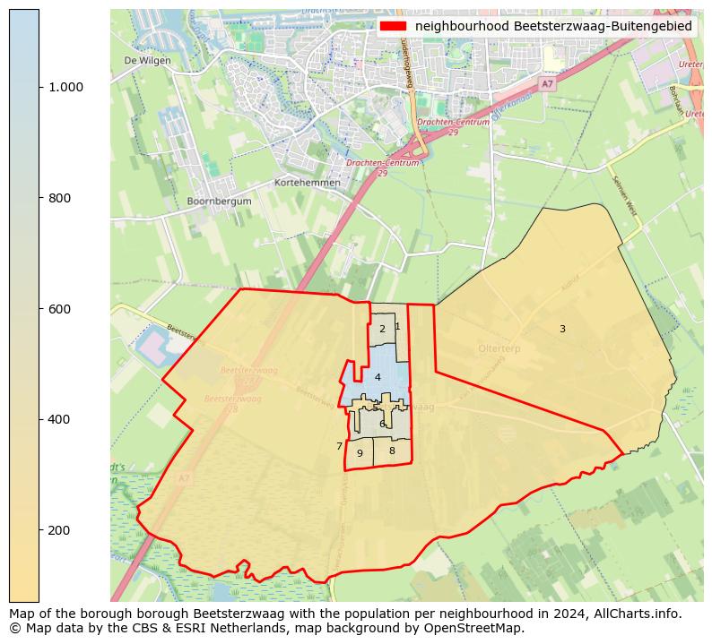 Image of the neighbourhood Beetsterzwaag-Buitengebied at the map. This image is used as introduction to this page. This page shows a lot of information about the population in the neighbourhood Beetsterzwaag-Buitengebied (such as the distribution by age groups of the residents, the composition of households, whether inhabitants are natives or Dutch with an immigration background, data about the houses (numbers, types, price development, use, type of property, ...) and more (car ownership, energy consumption, ...) based on open data from the Dutch Central Bureau of Statistics and various other sources!