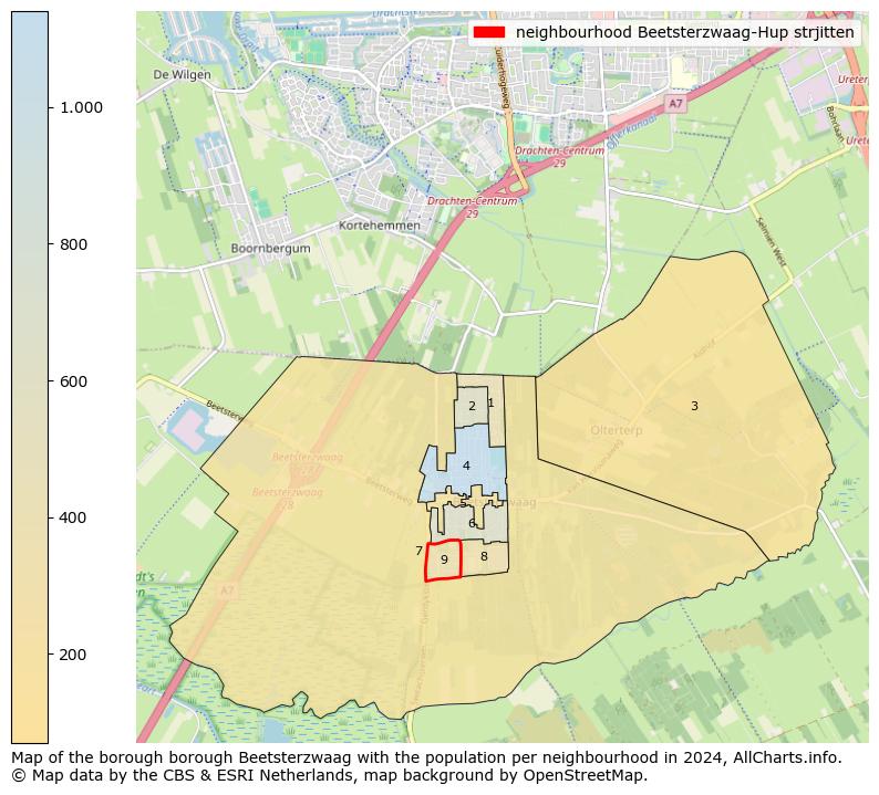 Image of the neighbourhood Beetsterzwaag-Hup strjitten at the map. This image is used as introduction to this page. This page shows a lot of information about the population in the neighbourhood Beetsterzwaag-Hup strjitten (such as the distribution by age groups of the residents, the composition of households, whether inhabitants are natives or Dutch with an immigration background, data about the houses (numbers, types, price development, use, type of property, ...) and more (car ownership, energy consumption, ...) based on open data from the Dutch Central Bureau of Statistics and various other sources!