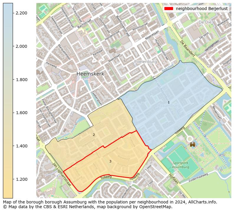 Image of the neighbourhood Beijerlust at the map. This image is used as introduction to this page. This page shows a lot of information about the population in the neighbourhood Beijerlust (such as the distribution by age groups of the residents, the composition of households, whether inhabitants are natives or Dutch with an immigration background, data about the houses (numbers, types, price development, use, type of property, ...) and more (car ownership, energy consumption, ...) based on open data from the Dutch Central Bureau of Statistics and various other sources!