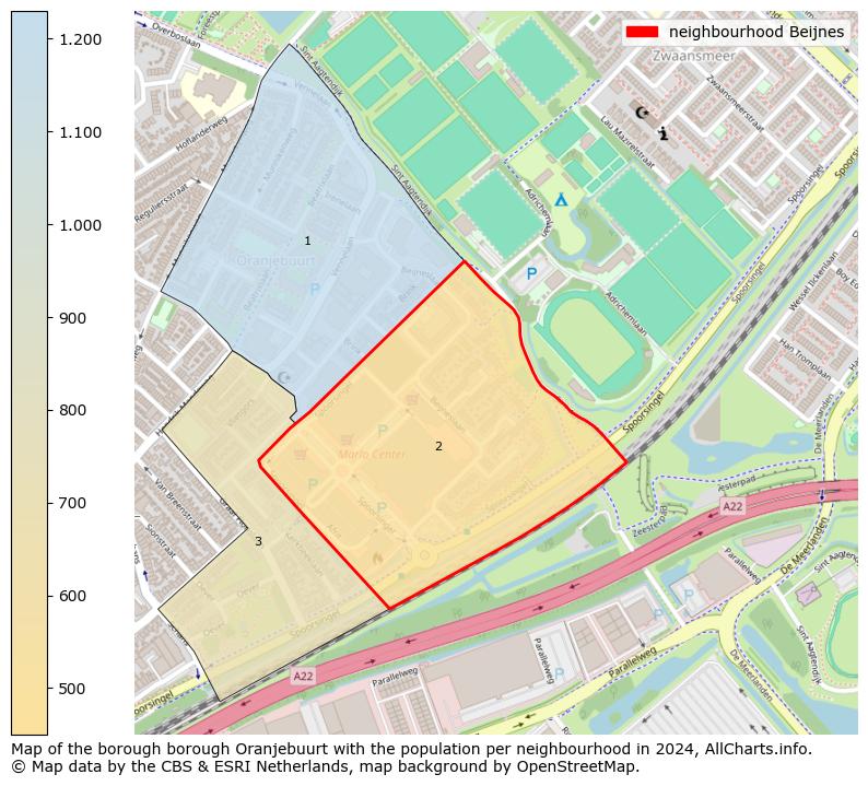 Image of the neighbourhood Beijnes at the map. This image is used as introduction to this page. This page shows a lot of information about the population in the neighbourhood Beijnes (such as the distribution by age groups of the residents, the composition of households, whether inhabitants are natives or Dutch with an immigration background, data about the houses (numbers, types, price development, use, type of property, ...) and more (car ownership, energy consumption, ...) based on open data from the Dutch Central Bureau of Statistics and various other sources!