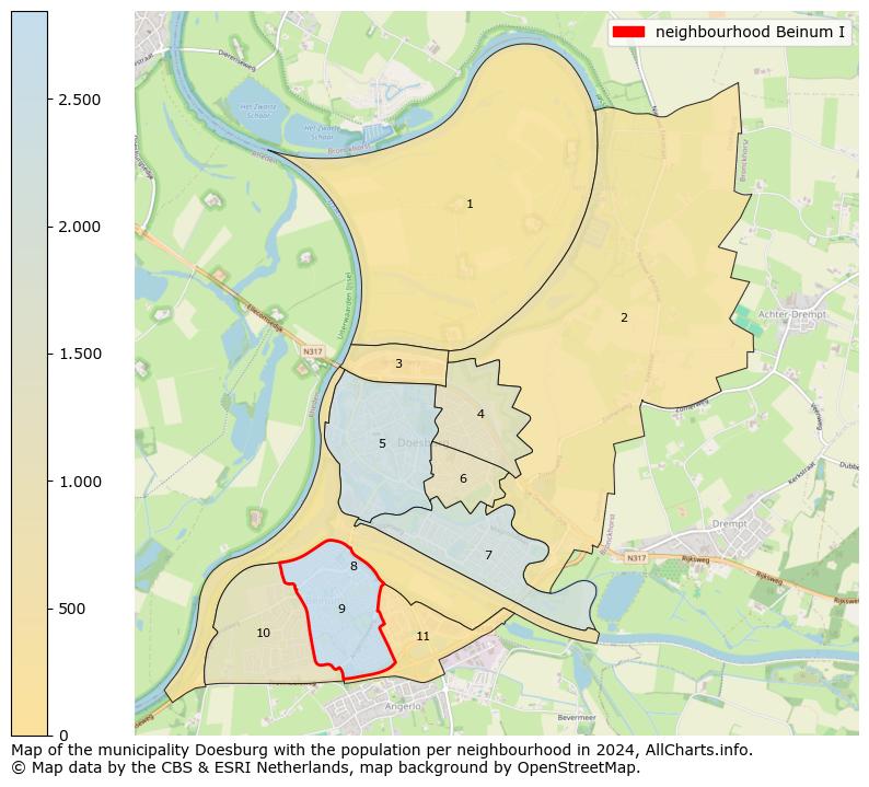 Image of the neighbourhood Beinum I at the map. This image is used as introduction to this page. This page shows a lot of information about the population in the neighbourhood Beinum I (such as the distribution by age groups of the residents, the composition of households, whether inhabitants are natives or Dutch with an immigration background, data about the houses (numbers, types, price development, use, type of property, ...) and more (car ownership, energy consumption, ...) based on open data from the Dutch Central Bureau of Statistics and various other sources!