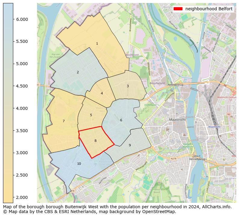 Image of the neighbourhood Belfort at the map. This image is used as introduction to this page. This page shows a lot of information about the population in the neighbourhood Belfort (such as the distribution by age groups of the residents, the composition of households, whether inhabitants are natives or Dutch with an immigration background, data about the houses (numbers, types, price development, use, type of property, ...) and more (car ownership, energy consumption, ...) based on open data from the Dutch Central Bureau of Statistics and various other sources!