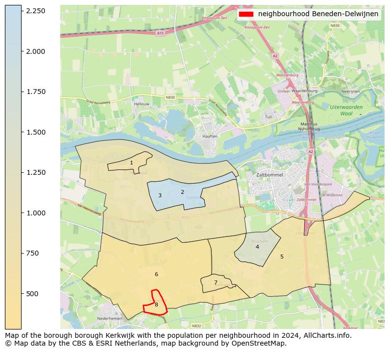 Image of the neighbourhood Beneden-Delwijnen at the map. This image is used as introduction to this page. This page shows a lot of information about the population in the neighbourhood Beneden-Delwijnen (such as the distribution by age groups of the residents, the composition of households, whether inhabitants are natives or Dutch with an immigration background, data about the houses (numbers, types, price development, use, type of property, ...) and more (car ownership, energy consumption, ...) based on open data from the Dutch Central Bureau of Statistics and various other sources!