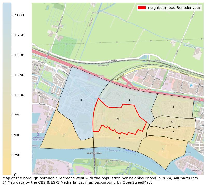 Image of the neighbourhood Benedenveer at the map. This image is used as introduction to this page. This page shows a lot of information about the population in the neighbourhood Benedenveer (such as the distribution by age groups of the residents, the composition of households, whether inhabitants are natives or Dutch with an immigration background, data about the houses (numbers, types, price development, use, type of property, ...) and more (car ownership, energy consumption, ...) based on open data from the Dutch Central Bureau of Statistics and various other sources!