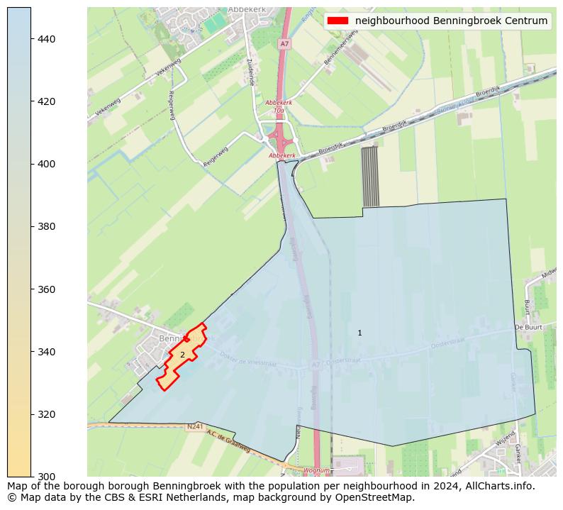 Image of the neighbourhood Benningbroek Centrum at the map. This image is used as introduction to this page. This page shows a lot of information about the population in the neighbourhood Benningbroek Centrum (such as the distribution by age groups of the residents, the composition of households, whether inhabitants are natives or Dutch with an immigration background, data about the houses (numbers, types, price development, use, type of property, ...) and more (car ownership, energy consumption, ...) based on open data from the Dutch Central Bureau of Statistics and various other sources!