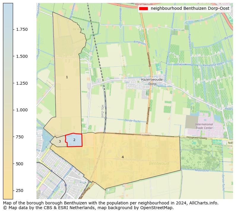 Image of the neighbourhood Benthuizen Dorp-Oost at the map. This image is used as introduction to this page. This page shows a lot of information about the population in the neighbourhood Benthuizen Dorp-Oost (such as the distribution by age groups of the residents, the composition of households, whether inhabitants are natives or Dutch with an immigration background, data about the houses (numbers, types, price development, use, type of property, ...) and more (car ownership, energy consumption, ...) based on open data from the Dutch Central Bureau of Statistics and various other sources!