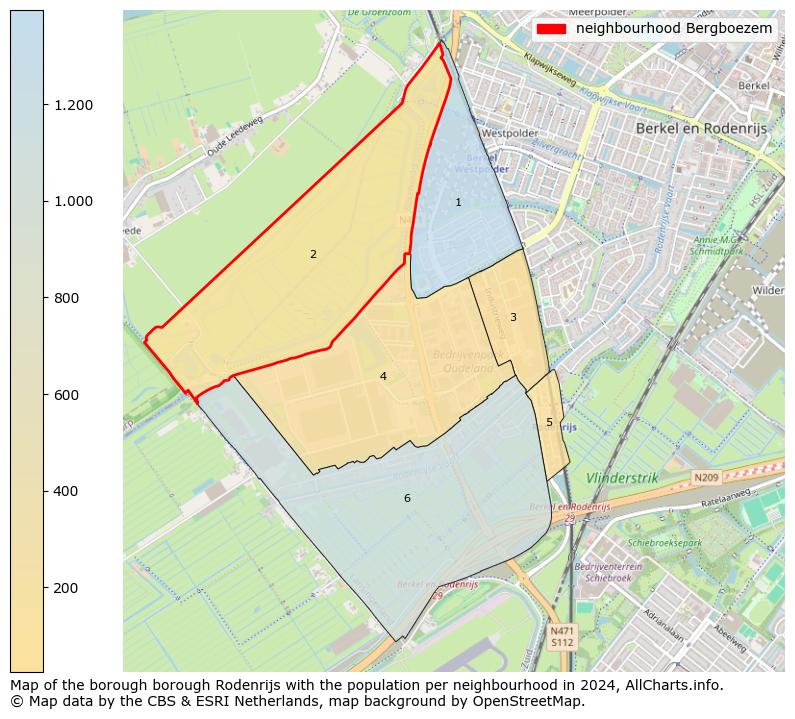 Image of the neighbourhood Bergboezem at the map. This image is used as introduction to this page. This page shows a lot of information about the population in the neighbourhood Bergboezem (such as the distribution by age groups of the residents, the composition of households, whether inhabitants are natives or Dutch with an immigration background, data about the houses (numbers, types, price development, use, type of property, ...) and more (car ownership, energy consumption, ...) based on open data from the Dutch Central Bureau of Statistics and various other sources!