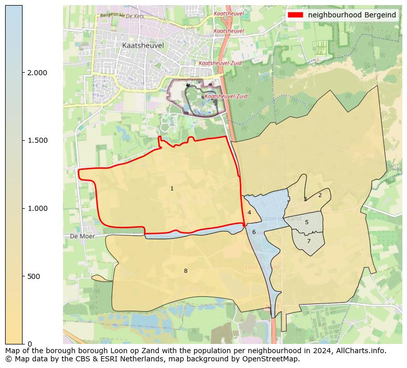 Image of the neighbourhood Bergeind at the map. This image is used as introduction to this page. This page shows a lot of information about the population in the neighbourhood Bergeind (such as the distribution by age groups of the residents, the composition of households, whether inhabitants are natives or Dutch with an immigration background, data about the houses (numbers, types, price development, use, type of property, ...) and more (car ownership, energy consumption, ...) based on open data from the Dutch Central Bureau of Statistics and various other sources!