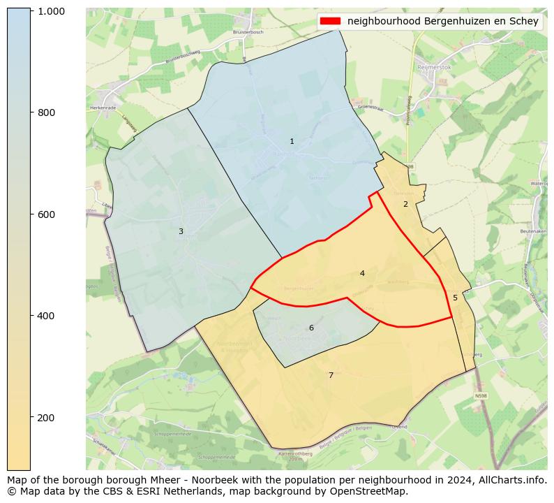 Image of the neighbourhood Bergenhuizen en Schey at the map. This image is used as introduction to this page. This page shows a lot of information about the population in the neighbourhood Bergenhuizen en Schey (such as the distribution by age groups of the residents, the composition of households, whether inhabitants are natives or Dutch with an immigration background, data about the houses (numbers, types, price development, use, type of property, ...) and more (car ownership, energy consumption, ...) based on open data from the Dutch Central Bureau of Statistics and various other sources!