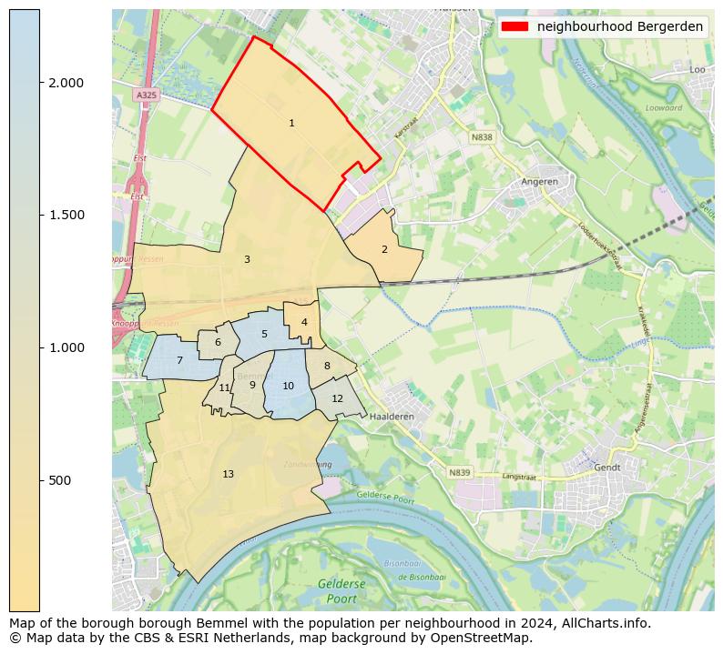 Image of the neighbourhood Bergerden at the map. This image is used as introduction to this page. This page shows a lot of information about the population in the neighbourhood Bergerden (such as the distribution by age groups of the residents, the composition of households, whether inhabitants are natives or Dutch with an immigration background, data about the houses (numbers, types, price development, use, type of property, ...) and more (car ownership, energy consumption, ...) based on open data from the Dutch Central Bureau of Statistics and various other sources!