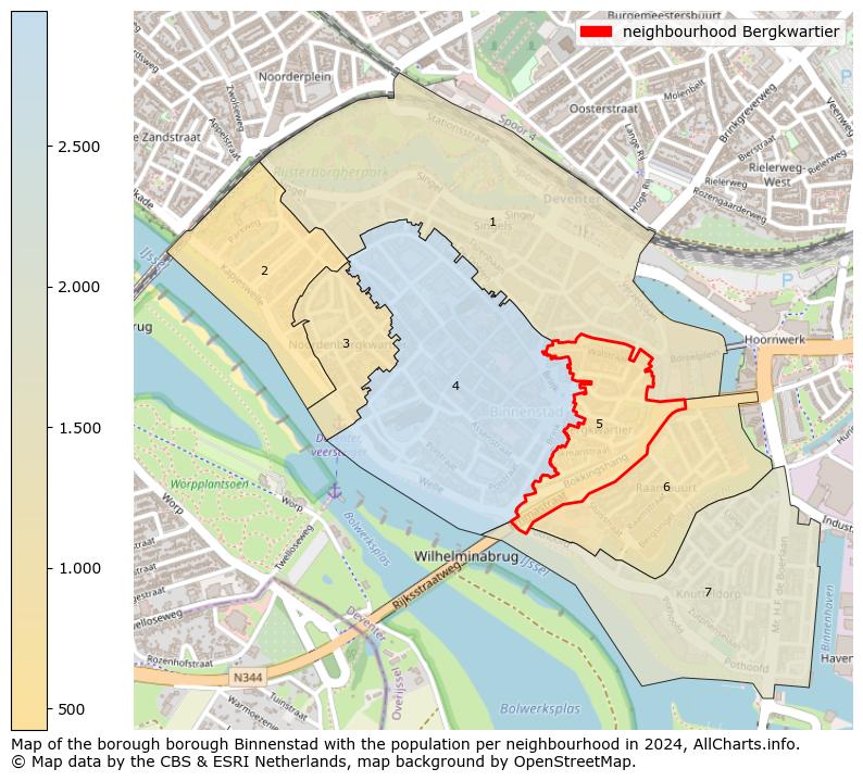 Image of the neighbourhood Bergkwartier at the map. This image is used as introduction to this page. This page shows a lot of information about the population in the neighbourhood Bergkwartier (such as the distribution by age groups of the residents, the composition of households, whether inhabitants are natives or Dutch with an immigration background, data about the houses (numbers, types, price development, use, type of property, ...) and more (car ownership, energy consumption, ...) based on open data from the Dutch Central Bureau of Statistics and various other sources!