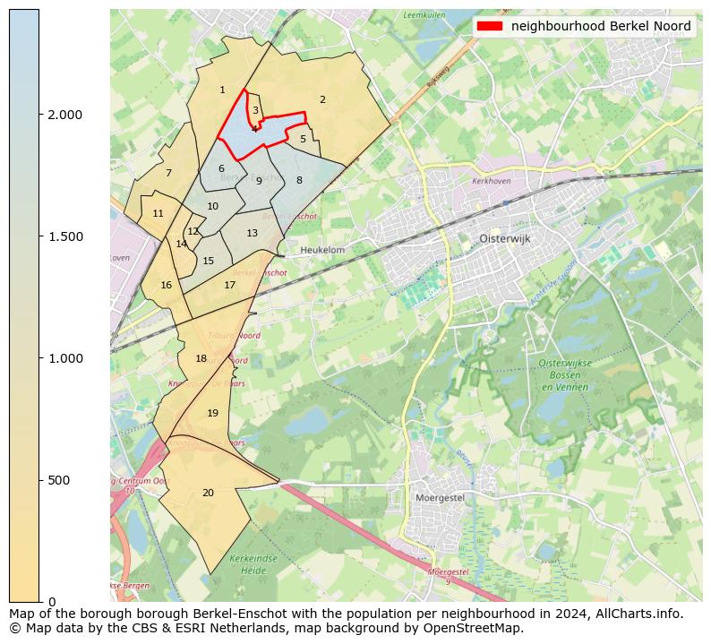 Image of the neighbourhood Berkel Noord at the map. This image is used as introduction to this page. This page shows a lot of information about the population in the neighbourhood Berkel Noord (such as the distribution by age groups of the residents, the composition of households, whether inhabitants are natives or Dutch with an immigration background, data about the houses (numbers, types, price development, use, type of property, ...) and more (car ownership, energy consumption, ...) based on open data from the Dutch Central Bureau of Statistics and various other sources!